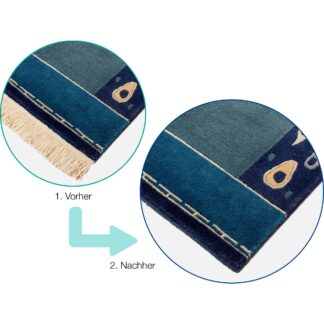 Entfernung von Fransen vorher nachher Vergleich