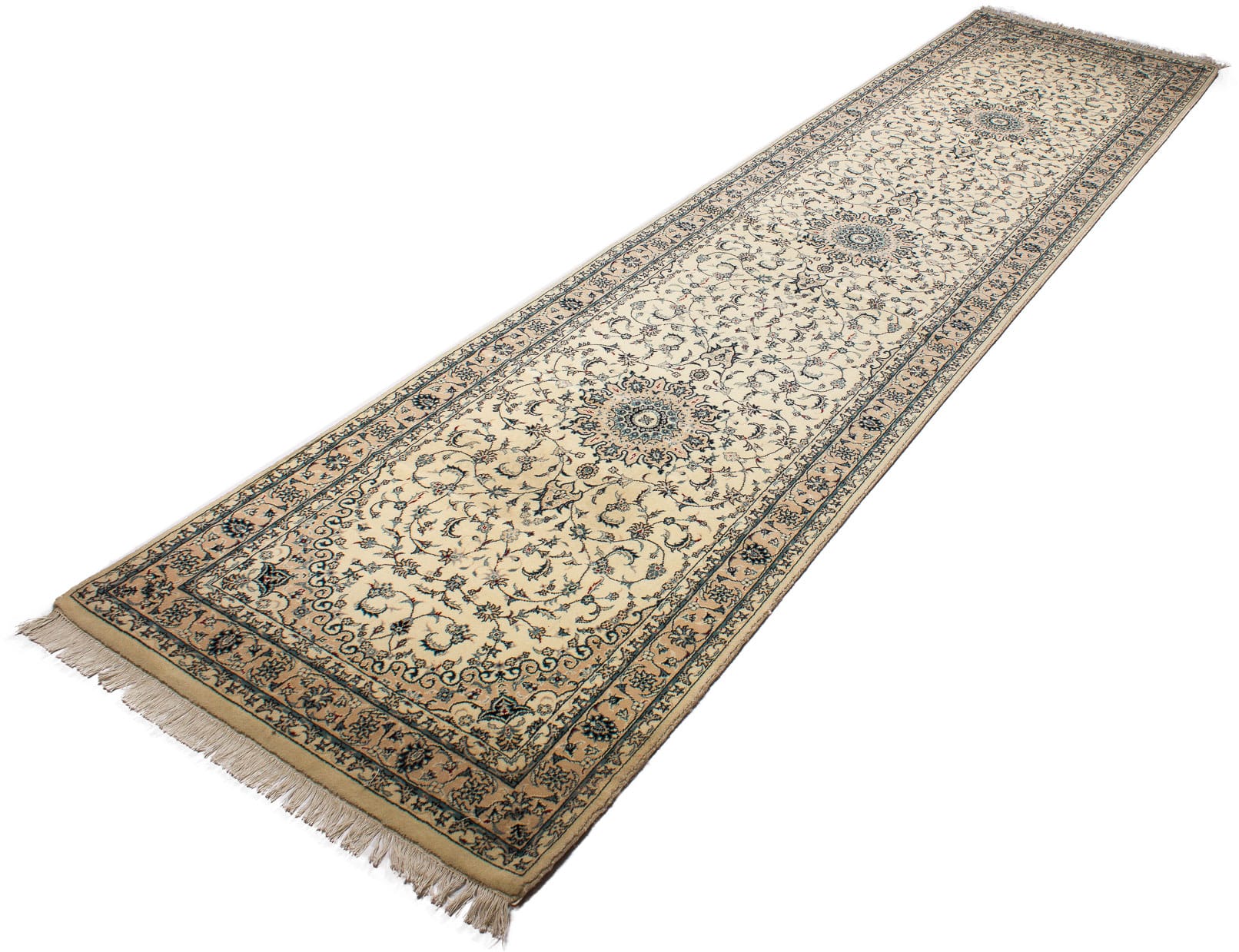 Teppich Läufer Classic Orientdesign Beige ca. 100 x 400 cm bei Tekal bestellen