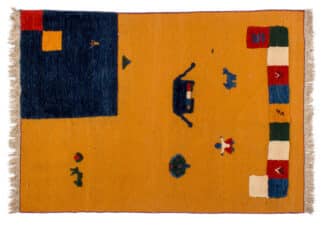 Teppich Kelim Gabbeh | ca. 100 x 140 cm – jetzt kaufen bei Teppich-kaufen-XXL.de