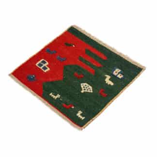 Teppich Poshti Ghashghai Kelim | ca. 50 x 50 cm – jetzt kaufen bei Teppich-kaufen-XXL.de