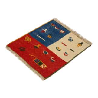 Teppich Poshti Ghashghai Kelim | ca. 50 x 50 cm – jetzt kaufen bei Teppich-kaufen-XXL.de