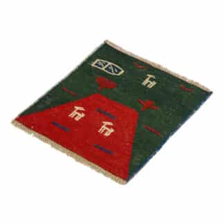 Teppich Poshti Ghashghai Kelim | ca. 50 x 50 cm – jetzt kaufen bei Teppich-kaufen-XXL.de