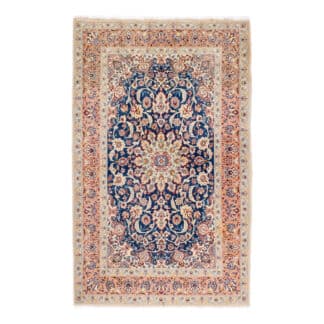 Teppich Isfahan Korkwolle mit Seide | ca. 110 x 165 cm – jetzt kaufen bei Teppich-kaufen-XXL.de