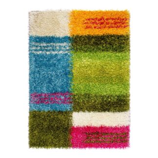 Teppich Shaggy Pasadena | Blau-Grün – jetzt kaufen bei Teppich-kaufen-XXL.de