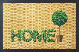 Türmatte Home Bast-Look - 40x60 cm | Fußmatte, Sauberlaufmatte – jetzt kaufen bei Teppich-kaufen-XXL.de