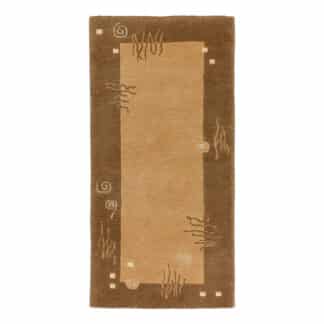 Teppich Poshti Nepali Modern | ca. 60 x 90 cm – jetzt kaufen bei Teppich-kaufen-XXL.de