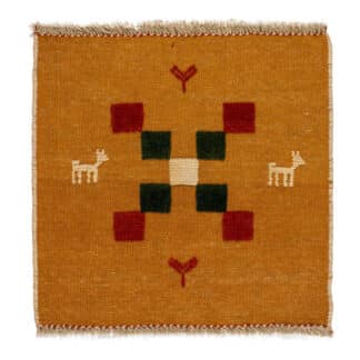 Teppich Poshti Kelim Ghashghai | ca. 50 x 50 cm – jetzt kaufen bei Teppich-kaufen-XXL.de