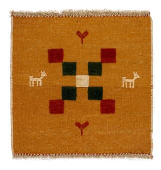 Teppich Poshti Kelim Ghashghai | ca. 50 x 50 cm – jetzt kaufen bei Teppich-kaufen-XXL.de