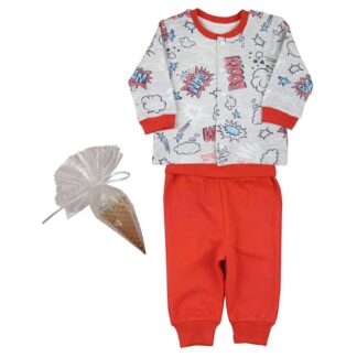 BABY CORNER 3-teiliges Baby-Jungen Geschenkset "Super Boy" – jetzt kaufen bei Lifetex-Heimtextilien.de