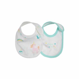 BABY CORNER 2er Set Baby-Mädchen Lätzchen Einhorn – jetzt kaufen bei Teppich-kaufen-XXL.de