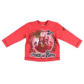 WHAT'S UP KIDS! Mädchen Langarm Shirt Welpen Hunde in Rot – jetzt kaufen bei Lifetex-Heimtextilien.de