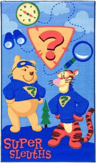 Kinderteppich Winnie Puuh Super-Detektive | ca. 100 x 170 cm – jetzt kaufen bei Teppich-kaufen-XXL.de