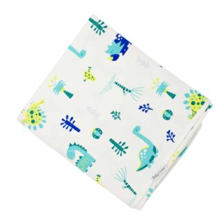 BABY CORNER Baby-Jungen Decke Dinosaurier für Wickelauflage ca. 75x80 cm Baumwolle – jetzt kaufen bei Teppich-kaufen-XXL.de