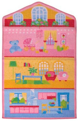 Puppenhaus Spielteppich | ca. 140 x 80 cm – jetzt kaufen bei Teppich-kaufen-XXL.de