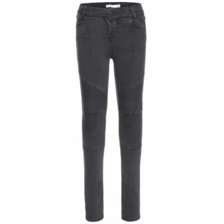 NAME IT Mädchen Jeans Hose "NITTIRSANNE" | Skinny im Biker Look – jetzt kaufen bei Lifetex-Heimtextilien.de
