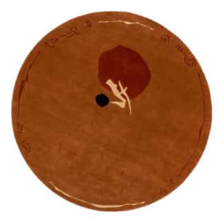 Großteppich Shamala Modern | ca. 250 cm rund – jetzt kaufen bei Lifetex-Heimtextilien.de