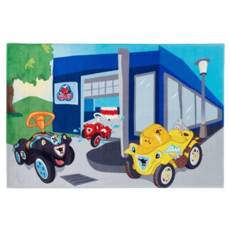 Bobby Car Kinderteppich "Autowerkstatt" | 100 x 160 cm – jetzt kaufen bei Teppich-kaufen-XXL.de