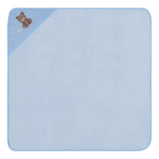 EGERIA Baby-Jungen Kapuzentuch Badetuch Teddybär in Hellblau – jetzt kaufen bei Teppich-kaufen-XXL.de