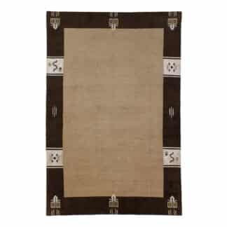 Großteppich Nepali modern mit Bordüre | ca. 200 x 300 cm – jetzt kaufen bei Teppich-kaufen-XXL.de