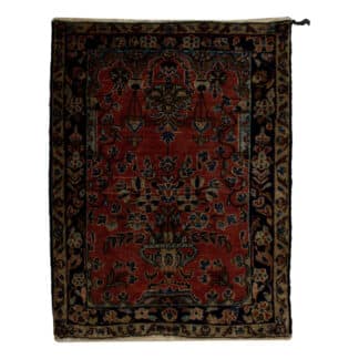 Teppich Amerikanischer Sarough alt | ca. 60 x 80 cm – jetzt kaufen bei Teppich-kaufen-XXL.de