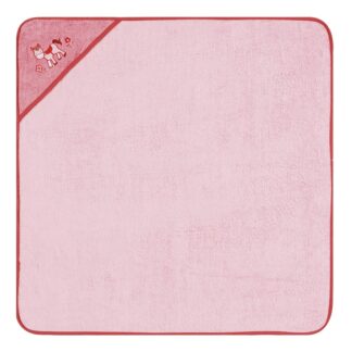 EGERIA Baby-Mädchen Kapuzentuch Badetuch Pony in Rosa – jetzt kaufen bei Teppich-kaufen-XXL.de