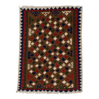 Teppich Kelim Senneh | ca. 105 x 140 cm – jetzt kaufen bei Teppich-kaufen-XXL.de