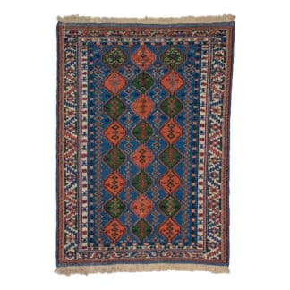 Teppich Kelim Senneh mit Bordüre | ca. 115 x 160 cm – jetzt kaufen bei Teppich-kaufen-XXL.de