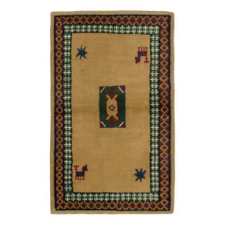 Teppichbrücke Nepali Modern mit Bordüre | ca. 90 x 160 cm – jetzt kaufen bei Teppich-kaufen-XXL.de