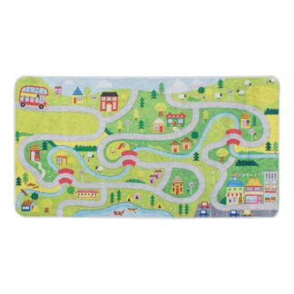 Kinderteppich Spielteppich Straße | ca. 80 x 150 cm – jetzt kaufen bei Teppich-kaufen-XXL.de