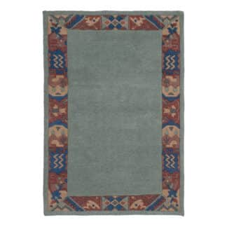 Teppich Nepali modern mit Bordüre | ca. 115 x 170 cm – jetzt kaufen bei Teppich-kaufen-XXL.de