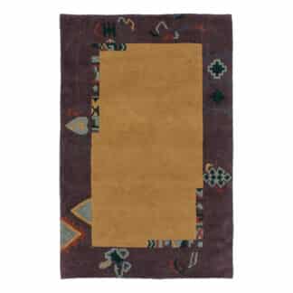 Teppich Nepali modern mit Bordüre | ca. 115 x 180 cm – jetzt kaufen bei Teppich-kaufen-XXL.de