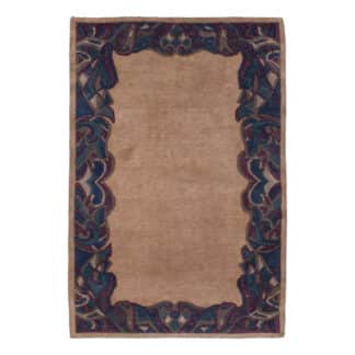 Teppich Nepali modern mit Bordüre | ca. 120 x 175 cm – jetzt kaufen bei Teppich-kaufen-XXL.de