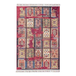 Teppich Vintage Felder Print | ca. 160 x 230 cm – jetzt kaufen bei Teppich-kaufen-XXL.de