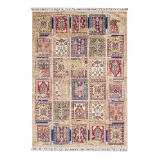 Teppich Vintage Felder Print | ca. 160 x 230 cm – jetzt kaufen bei Teppich-kaufen-XXL.de