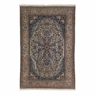 Großteppich Nain Korkwolle mit Seide fein | ca. 205 x 310 cm – jetzt kaufen bei Teppich-kaufen-XXL.de