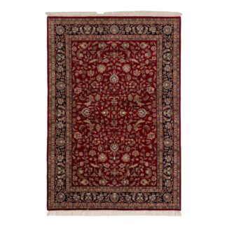 Teppich Keshan mit Bordüre | ca. 165 x 240 cm – jetzt kaufen bei Teppich-kaufen-XXL.de