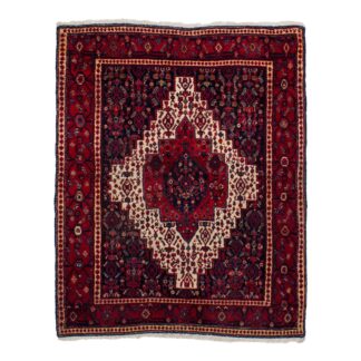 Teppich Senneh mit Bordüre | ca. 115 x 140 cm – jetzt kaufen bei Teppich-kaufen-XXL.de