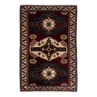 Teppich Shirwan Alt mit Bordüre | ca. 120 x 180 cm – jetzt kaufen bei Teppich-kaufen-XXL.de