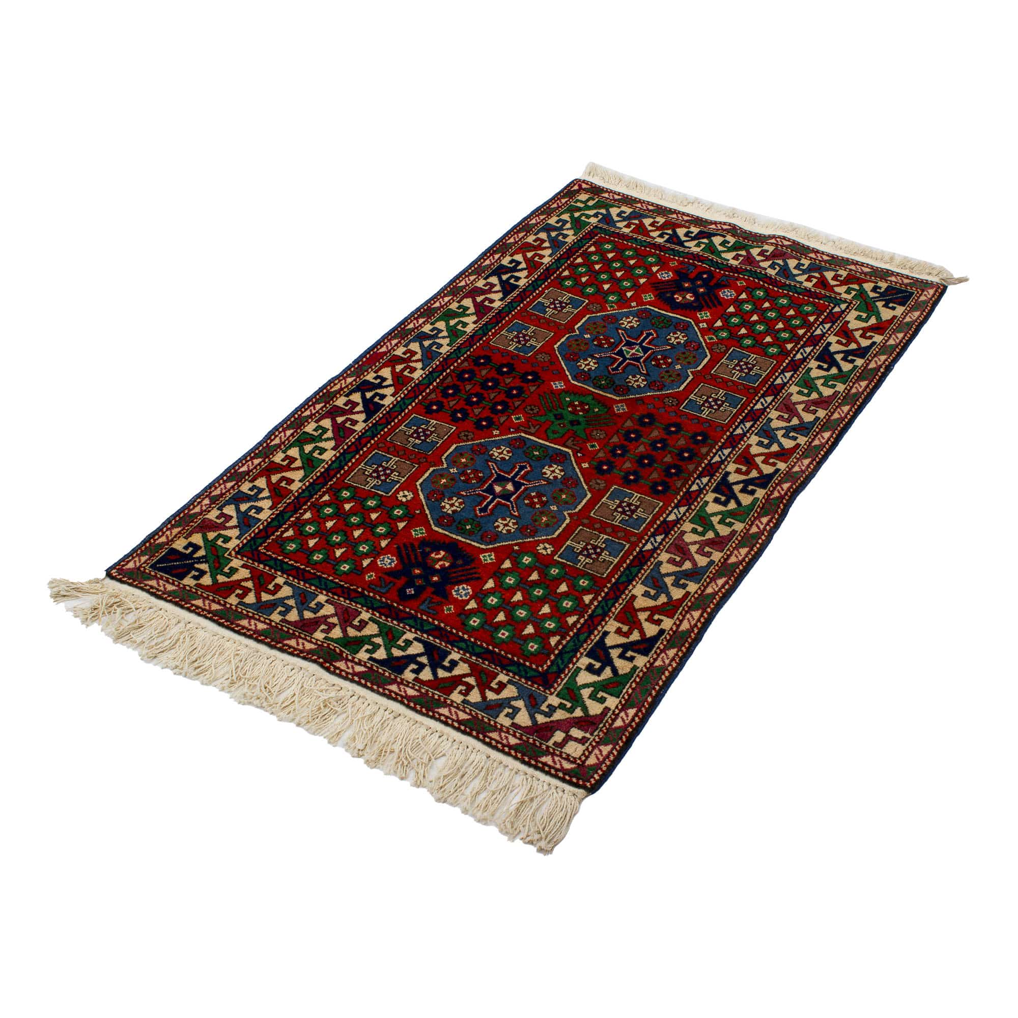 Teppichbrücke Shirwan alt Rot ca. 70 x 120 cm bei Tekal bestellen