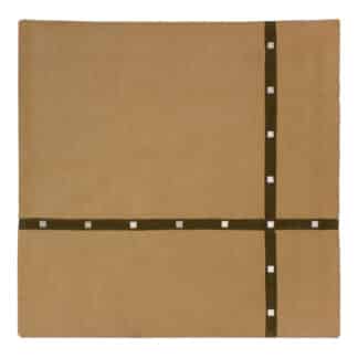 Quadratischer Designteppich Modern mit Einsätzen 200 x 200 cm – jetzt kaufen bei Tekal - Textile Lebensqualität