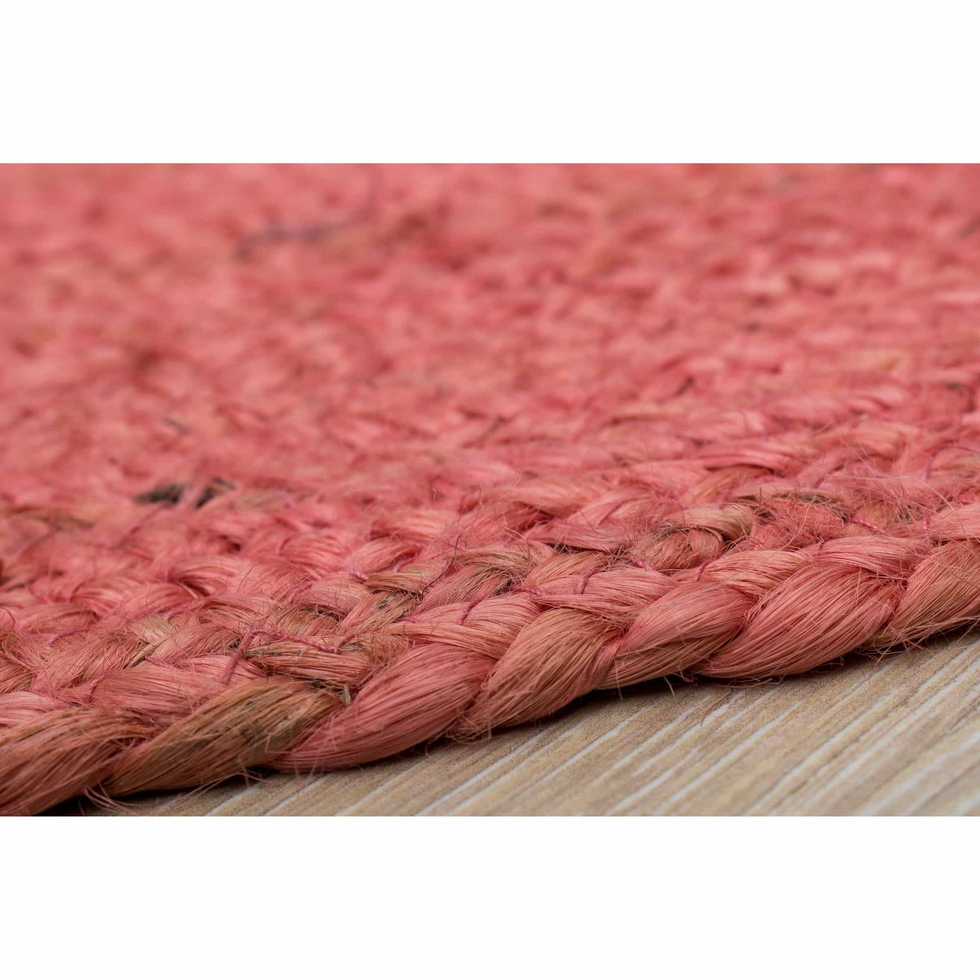 Teppich Uni rund 120 x 120 cm – Detailbild 2 – jetzt kaufen bei Tekal - Textile Lebensqualität