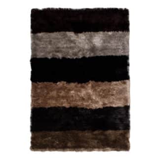 Teppich Streifen Shaggy, Langflor 120 x 180 cm – jetzt kaufen bei Tekal - Textile Lebensqualität